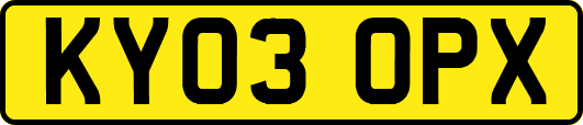 KY03OPX