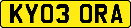 KY03ORA
