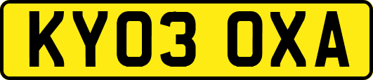 KY03OXA