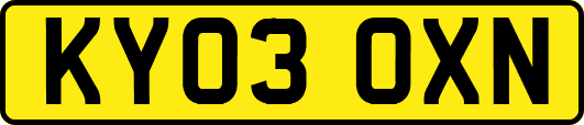 KY03OXN