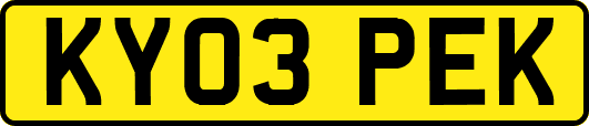 KY03PEK