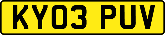 KY03PUV