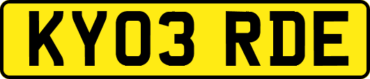 KY03RDE