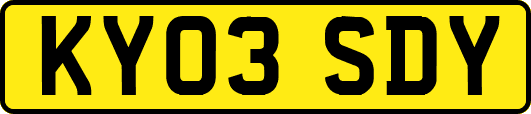 KY03SDY