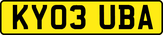 KY03UBA
