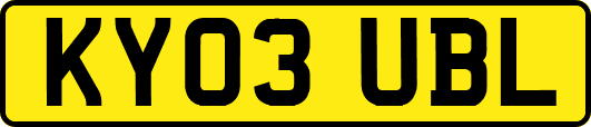 KY03UBL