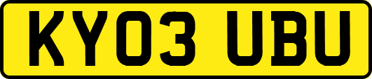 KY03UBU