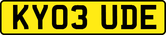 KY03UDE