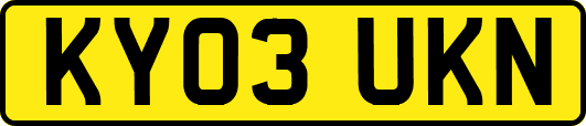 KY03UKN