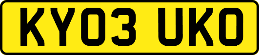 KY03UKO