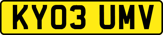KY03UMV