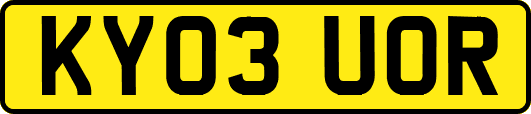 KY03UOR