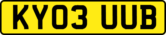 KY03UUB