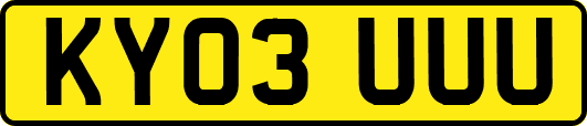 KY03UUU