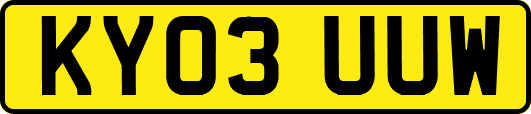 KY03UUW
