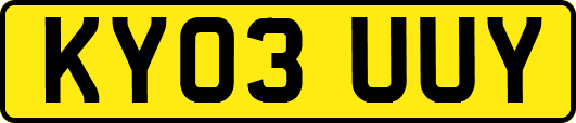 KY03UUY