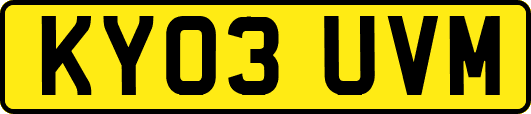 KY03UVM