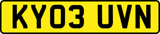 KY03UVN