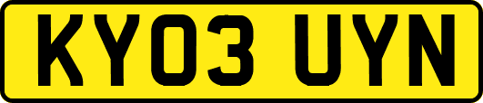 KY03UYN