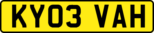 KY03VAH