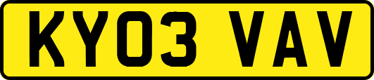 KY03VAV