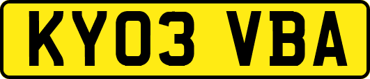 KY03VBA
