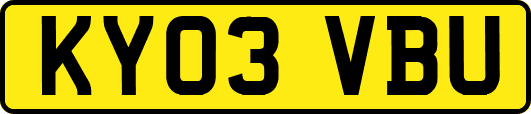 KY03VBU