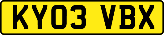 KY03VBX