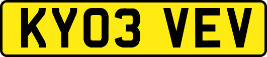 KY03VEV