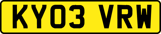 KY03VRW