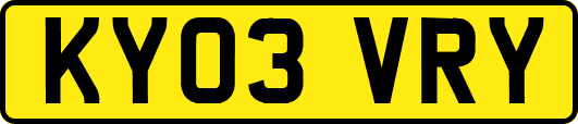 KY03VRY