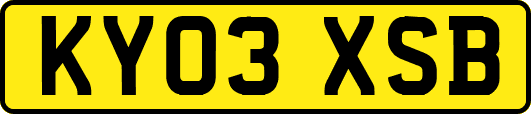 KY03XSB