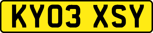 KY03XSY