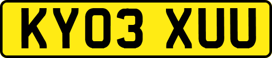 KY03XUU