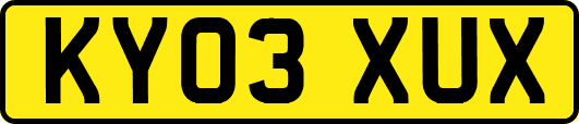 KY03XUX