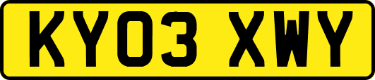 KY03XWY