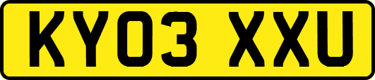 KY03XXU
