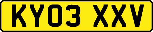 KY03XXV