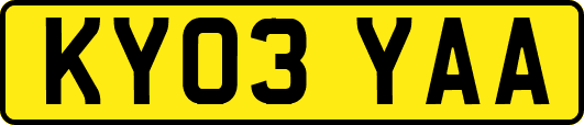 KY03YAA