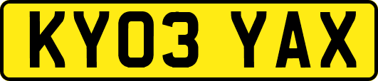 KY03YAX
