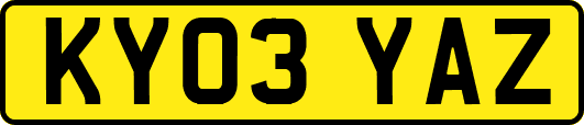 KY03YAZ