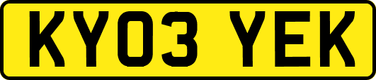KY03YEK