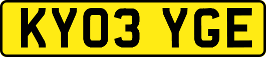 KY03YGE