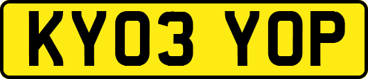 KY03YOP