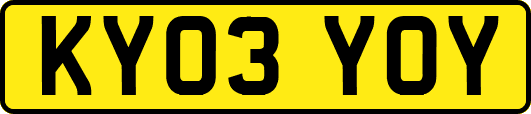 KY03YOY
