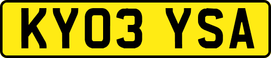 KY03YSA
