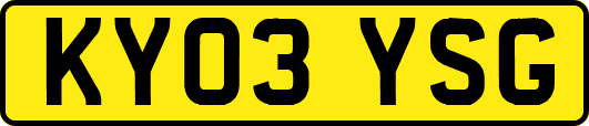 KY03YSG