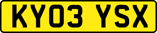 KY03YSX