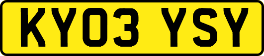 KY03YSY