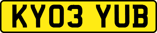 KY03YUB